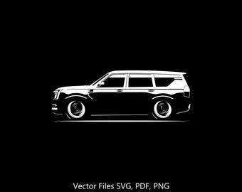 2025 New Patrol Car svg Clipart Vector Clip Art Graphics Image Cut for Cricut, Silhouette