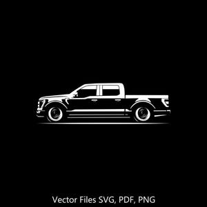2021 F 150 Car svg Clipart Vector Clip Art Graphics Image Cut for Cricut, Silhouette