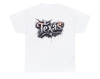 Kundenspezifisches personalisiertes Hemd, Lone Star Style Statement: Das Texas-T-Shirt mit Haltung