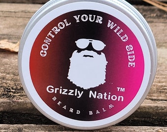 Love Potion #9 Beard and Mustache Balm, One Tin Can, Beard Care, Mustache Care, Gift for Him, Anniversary Gift, Father's Day