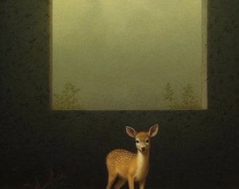 Little fawn - Art Print