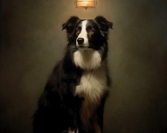 Border Collie- Art Print