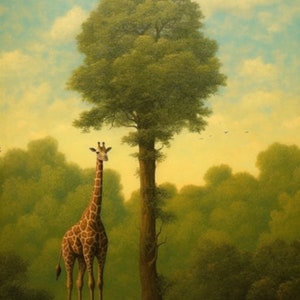 Giraffe - Art Print