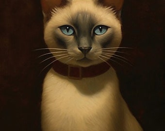 Siamese Cat - Art Print