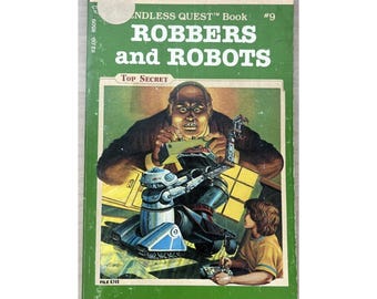 An Endless Quest Book #9 Robbers And Robots TSR Dungeons & Dragons