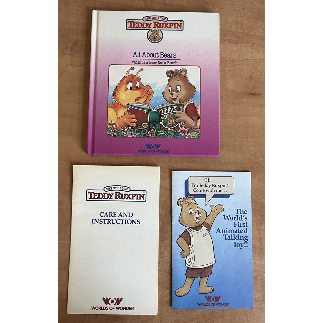 Teddy Ruxpin All About Bears Stuffed Animals Teddy Ruxpin All