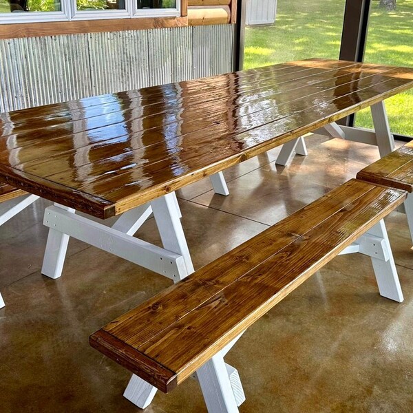 Picnic Table - Etsy