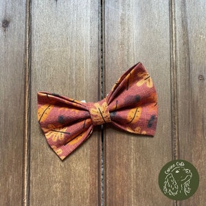Fall Leaves Pet Bow Tie