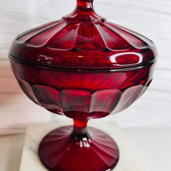 Footed Candy Dish Etsy