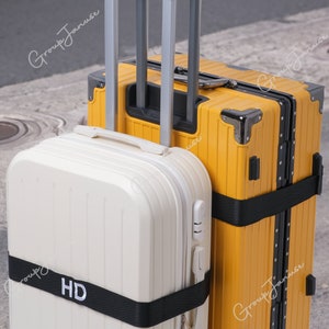 Ensure Your Luggage Stands Out: Personalizable 200cm x 7cm Luggage Strap Customize for Easy Identification image 2