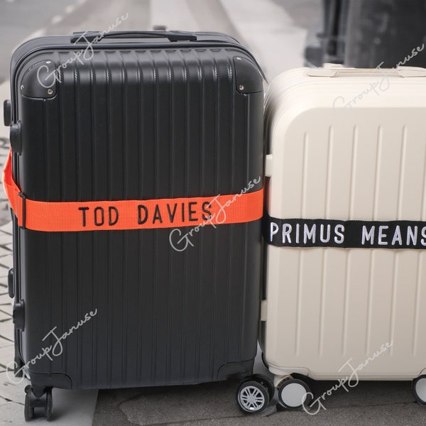 Ensure Your Luggage Stands Out: Personalizable 200cm x 7cm Luggage Strap - Customize for Easy Identification