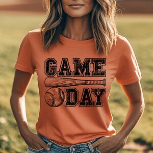 Game Day baseball Custom spirit t-shirt, mascot team Spirit wear for softball, great for teachers, baseball mom shirt