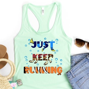 Just Keep Running, Race shirt,  Every Mile is Magic, Gift For Runner, Best Gifts, Race you to the castle