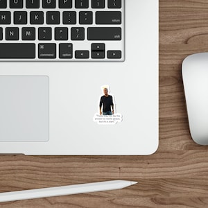 Anthony Bourdain Quote Die-Cut Stickers