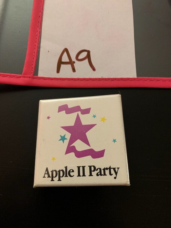 Apple II Party - Button Apple Computer