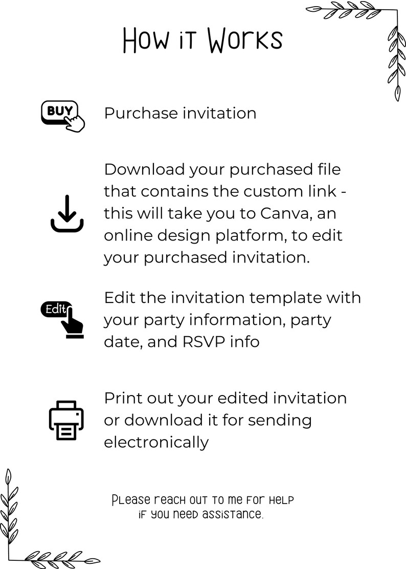 Editable Printable High Tea Invitation Template, Digital Download ...