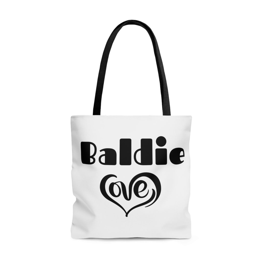 Baldie Love Tote Bag Empower Your Style Unique Tote Bags for - Etsy