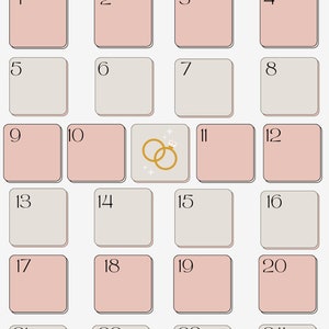 Bachelorette Bingo Party Game l Digital and Printable