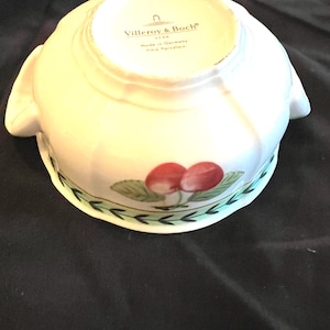 Villeroy and Boch Flat Cream bowls