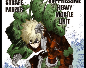 Pegatina del Despertar del Quirk de Bakugo