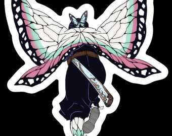 Pegatina de vinilo de Demon Slayer Shinobu