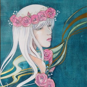 Watercolor Roses