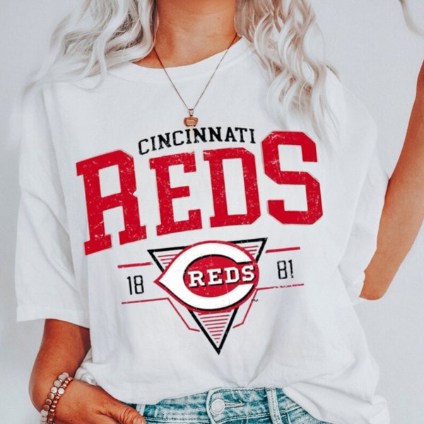 Vintage Mlb 90s Bootleg Cincinnati Shirt, Cincinnati Baseball Hoodie, Vintage Baseball Fan Shirt, Reds Shirt, Baseball Unisex