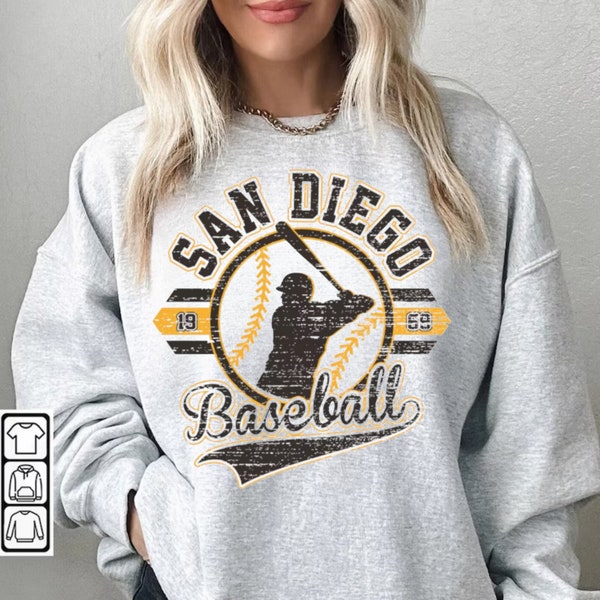 Vintage Mlb 90s Bootleg San Diego Shirt, San Diego Baseball Hoodie, Vintage Baseball Fan Shirt, Padres Shirt, Baseball Unisex