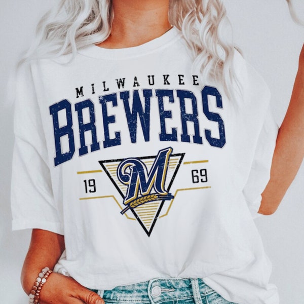 Vintage Mlb 90s Bootleg Milwaukee Shirt, Milwaukee Baseball Hoodie, Vintage Baseball Fan Shirt, Brewers Shirt, Baseball Unisex