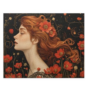 Floral Elegance - Elegant Jigsaw Puzzle for Adults - 250, 500 pieces - Unique and Stylish Gift for Friends and Families