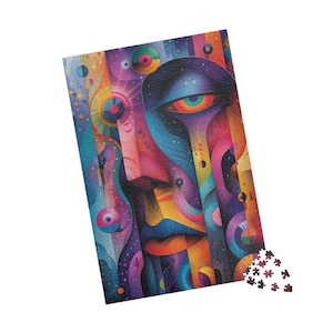 Visionary Vortex - Unique Jigsaw Puzzle - 250, 500, 1000  pieces