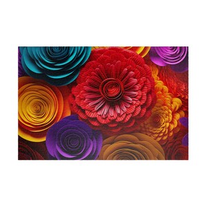 Vibrant Blooms - 1000 Piece Jigsaw Puzzle