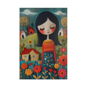 Meadow Muse - Unique Jigsaw Puzzle - 250, 500, 1000  pieces