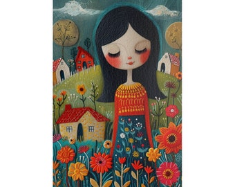 Meadow Muse - Unique Jigsaw Puzzle - 250, 500, 1000  pieces