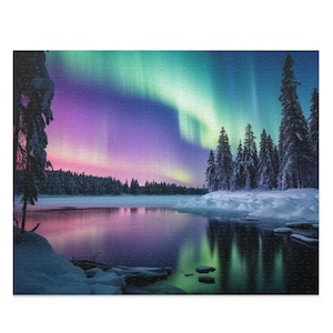 Aurora Whisper - Elegant Jigsaw Puzzle for Adults - 500 piece, 250 piece