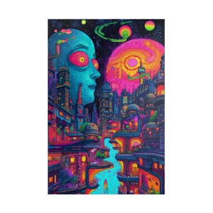 Mindbender Metropolis - Unique Jigsaw Puzzle - 250, 500, 1000  pieces