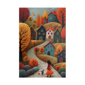 Autumn Amble - Unique Jigsaw Puzzle - 1000  pieces