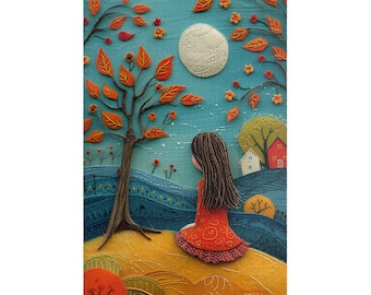 Moonlight Musings - Unique Jigsaw Puzzle - 250, 500, 1000  pieces