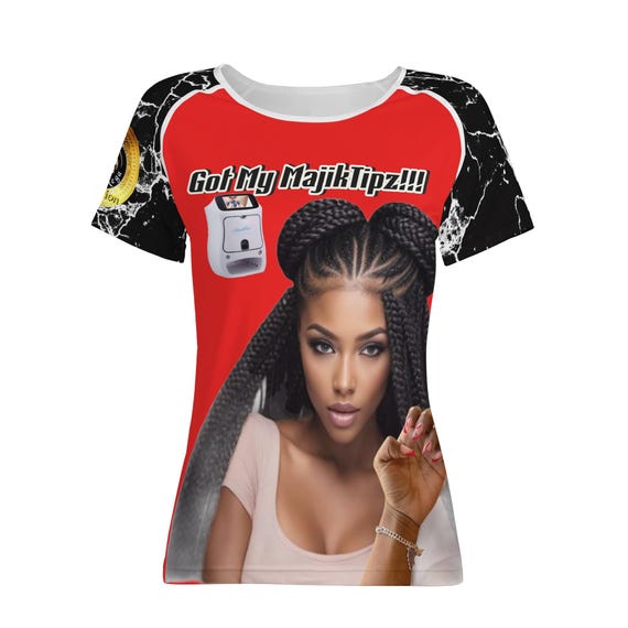 Women's All-Over Print MajikTipZ T shirt