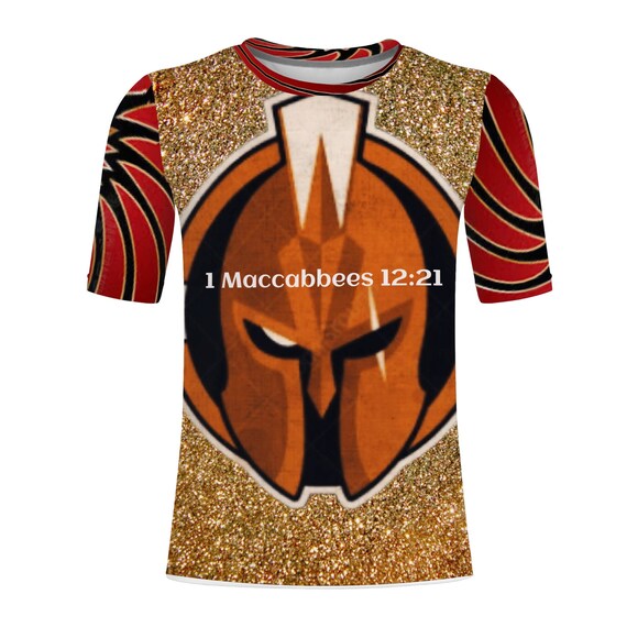 Sparta T-Shirt: All Over Print, Handmade