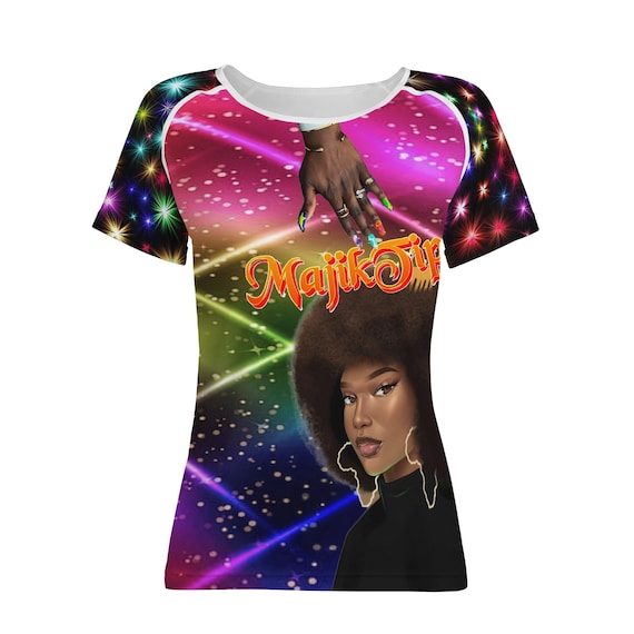 Women's All-Over Print MajikTipz T shirt