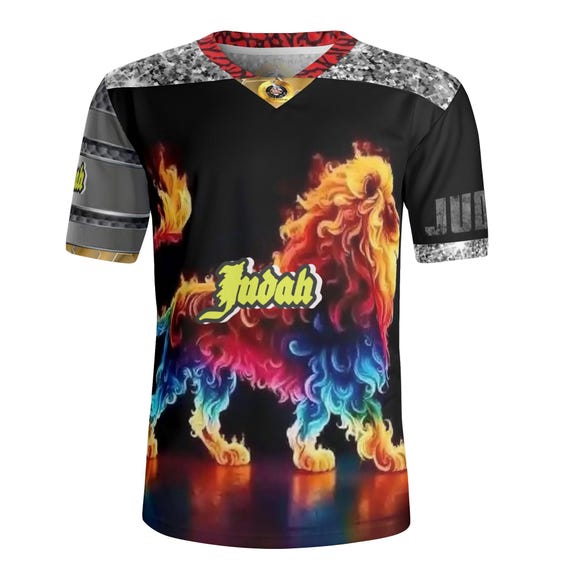Men's All Over Print Football Rugby Jersey