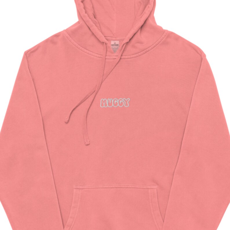 Muggy Hoodie Love Island UK Slang Sweatshirt Vintage Embroidered Hoodie