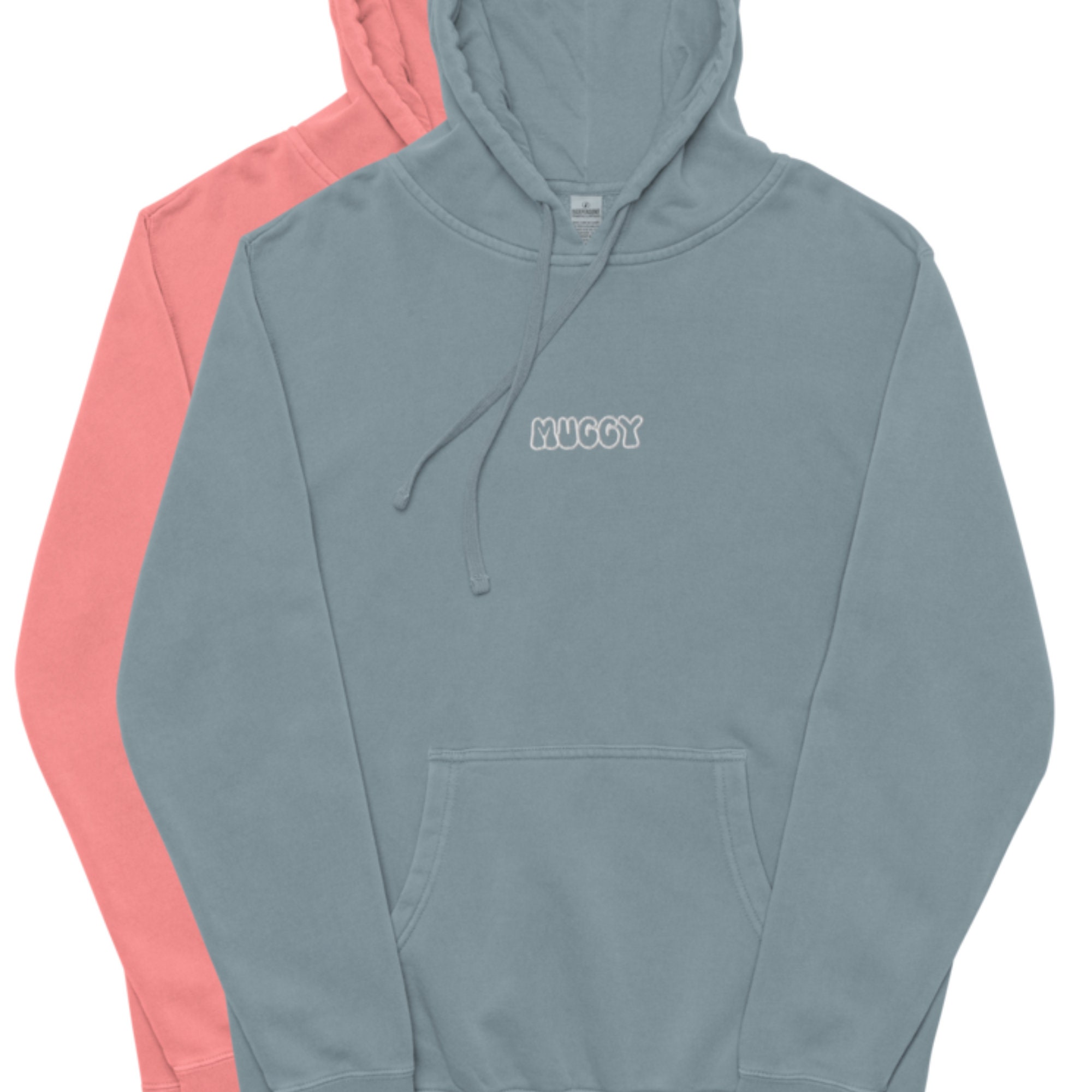 Muggy Hoodie Love Island UK Slang Sweatshirt Vintage Embroidered Hoodie