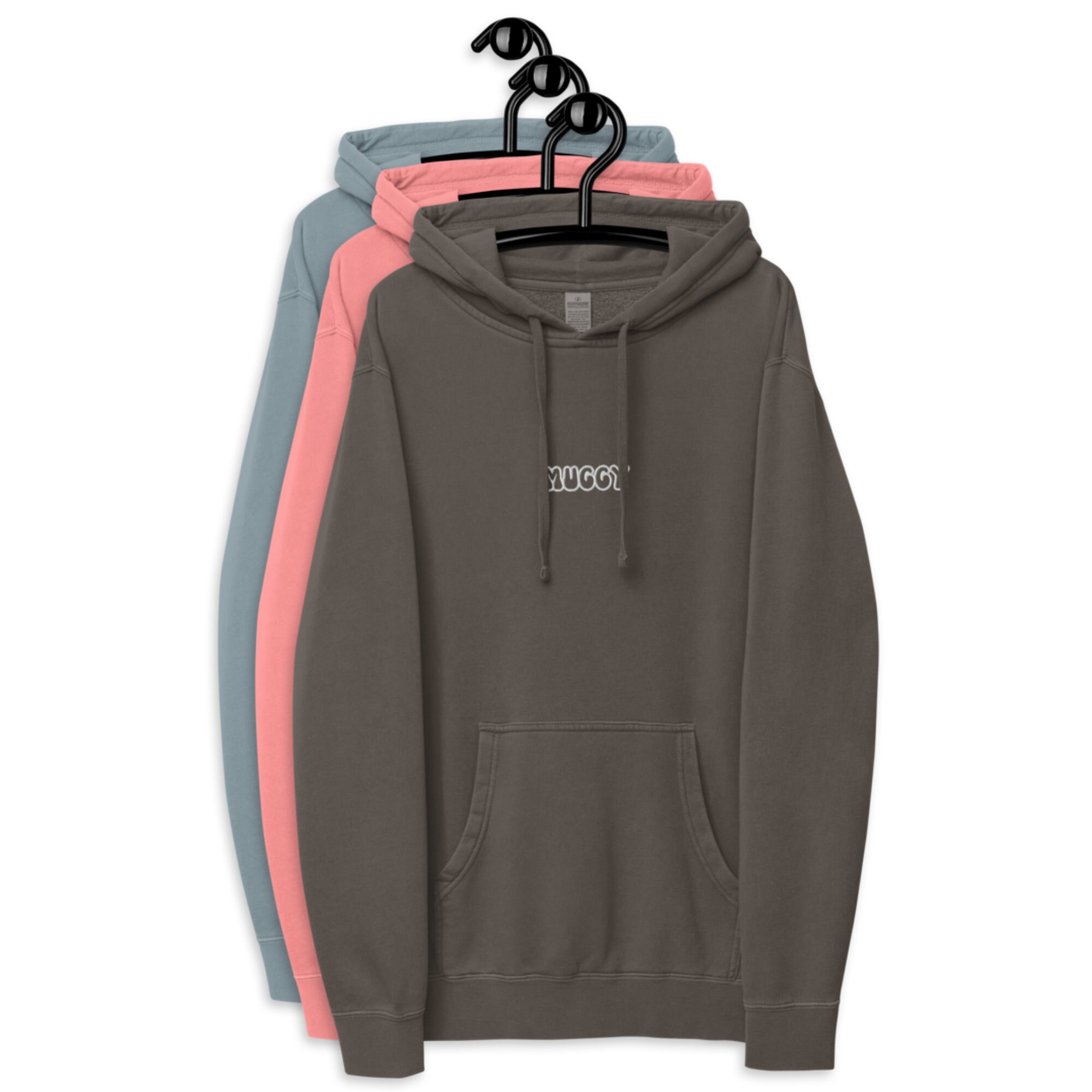 Muggy Hoodie Love Island UK Slang Sweatshirt Vintage Embroidered Hoodie