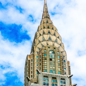 El edificio Chrysler en la ciudad de Nueva York