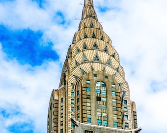 El edificio Chrysler en la ciudad de Nueva York