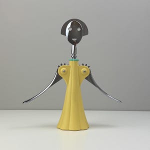 Vintage tire bouchon Anna G bottle openner Alessi design par