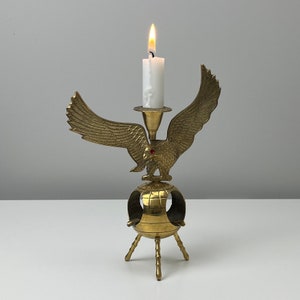 Brass eagle on globe - Etsy 日本