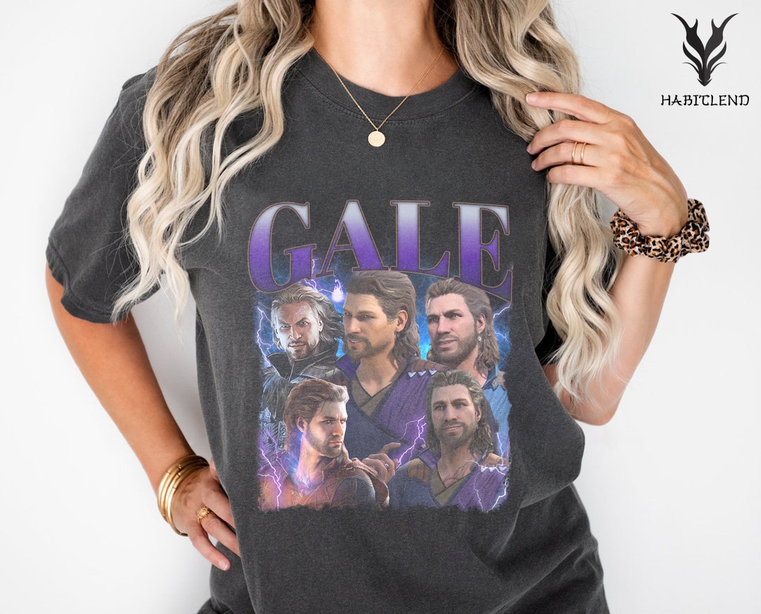 Gale Wizard Bootleg Simp Comfort Colors Tshirt, Baldur's Gate 3 Merch ...